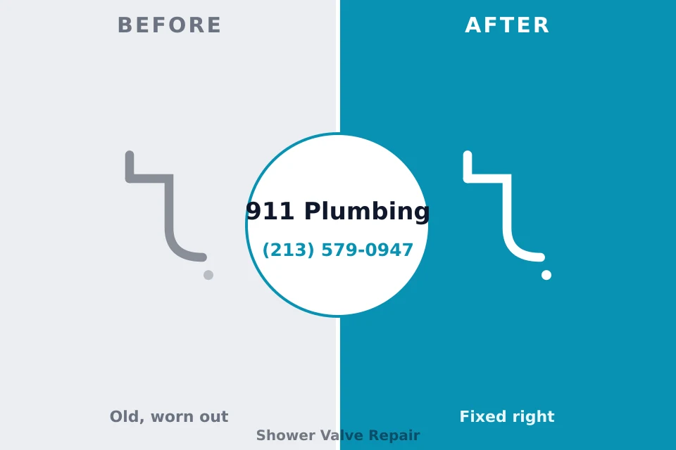 Before and after: plumbing company Centreville, MS